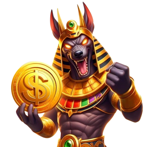 戰神賽特2黃金戰神手持金幣角色形象